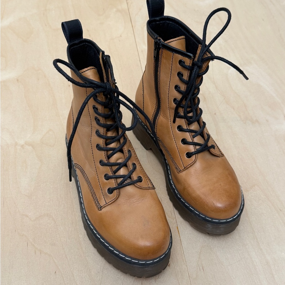 ROOLEE Elvis‎ Platform Boot Brown 39 (8) - Picture 3 of 5
